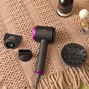 Ionic Hair Dryer-Temperature Controlled, Fast Air Drying with No Heat Damage